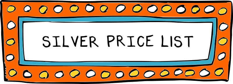 sliver repairs price list